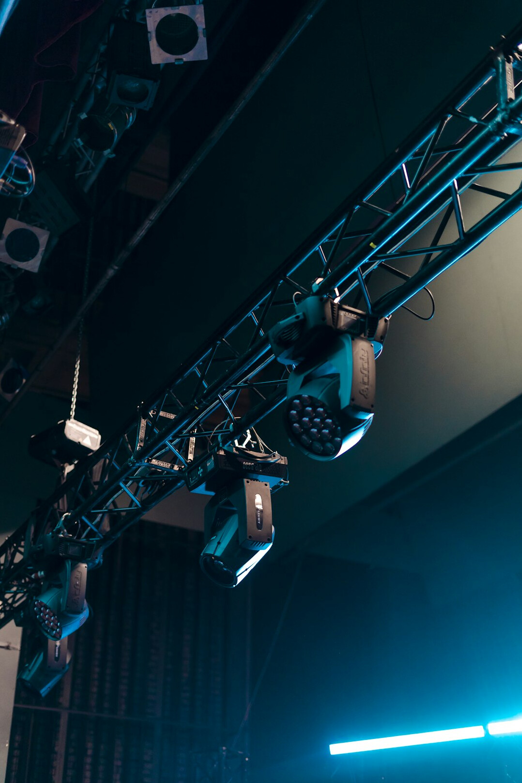 music festival stage lights